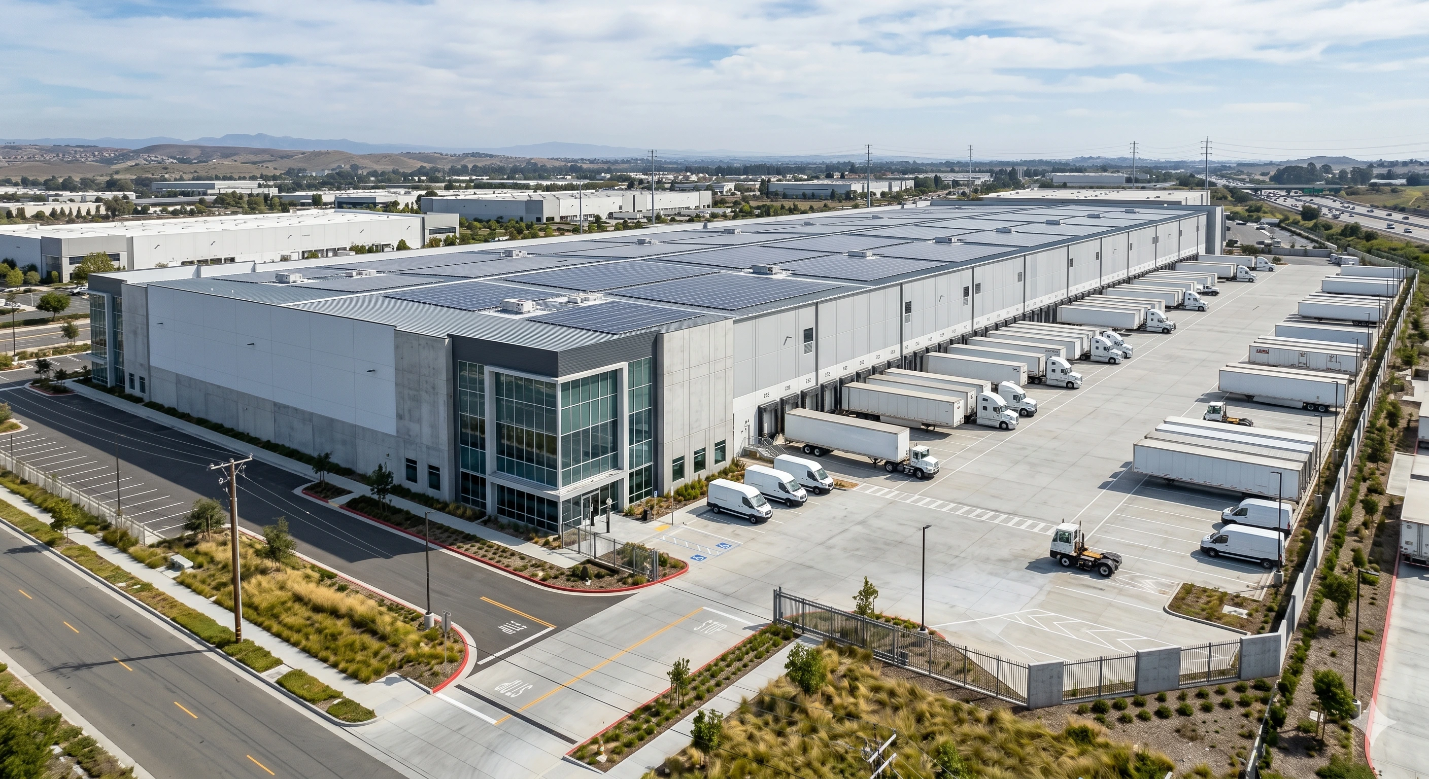 Modern warehouse facility